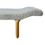 Mid Century Scandinavian Oak Leg Daybed