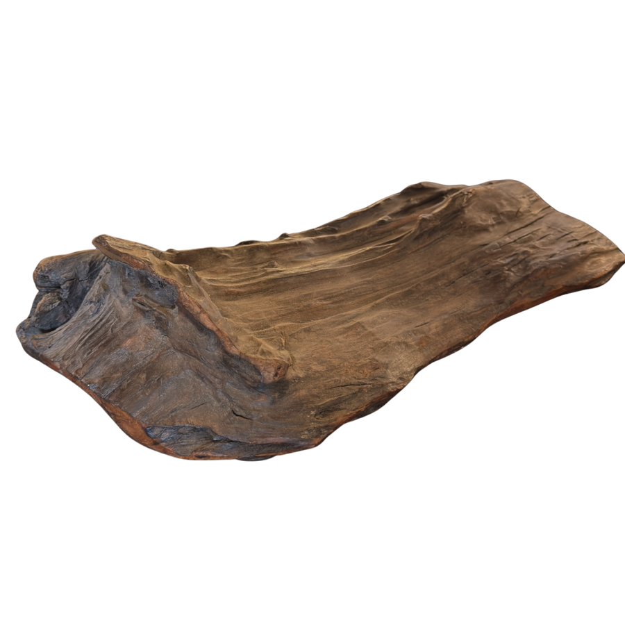 Weathered Hardwood Burl Form