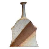 Tonal Studio Vase with Flared Neck