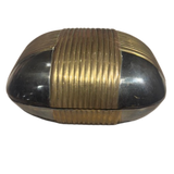 Ribbed Mixed Metal Box