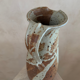 Rust Speckled Studio Pottery Pitcher