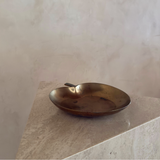 Vintage Brass Apple Catch All