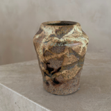 Earth Toned Mottled Vessel