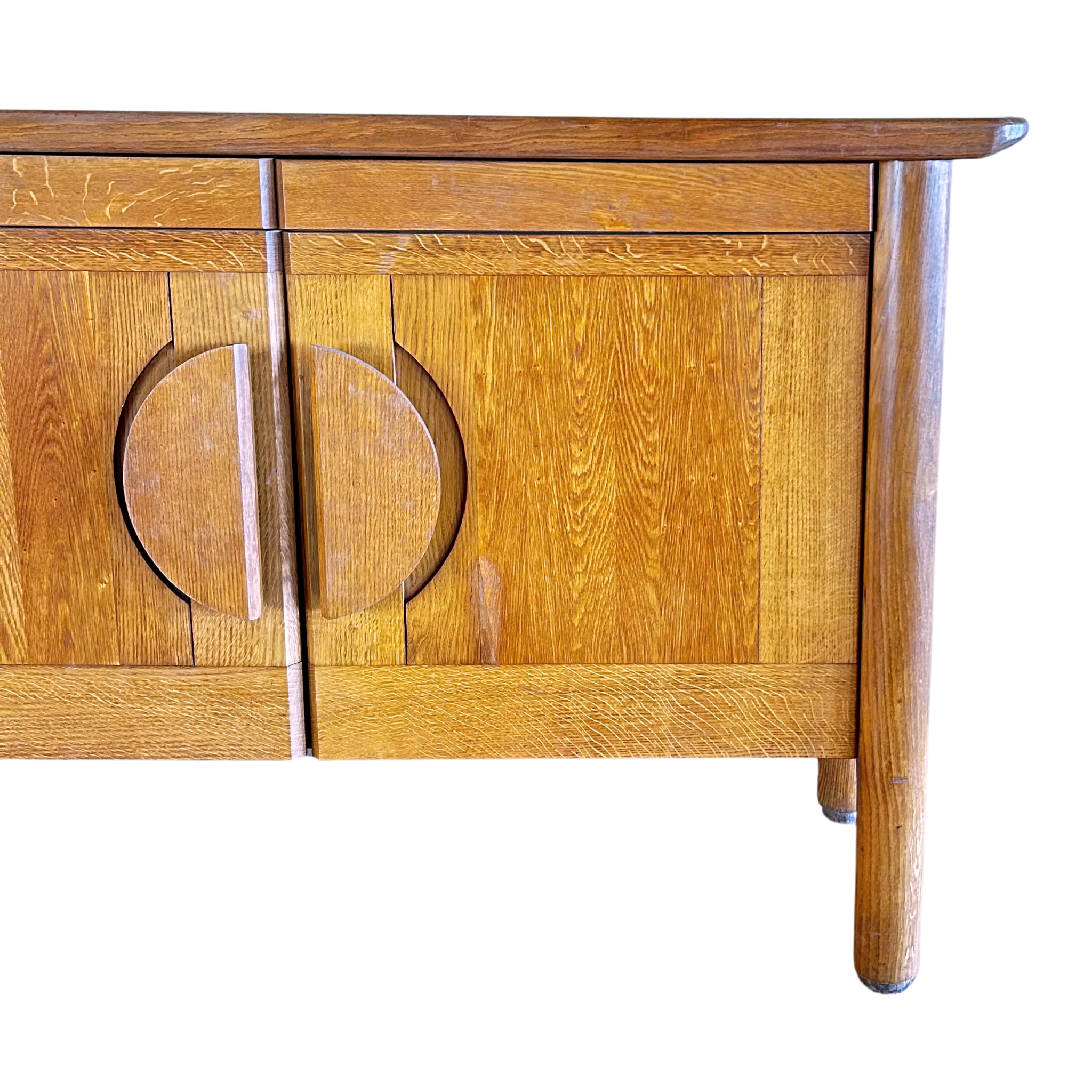 Vintage French Oak Sideboard