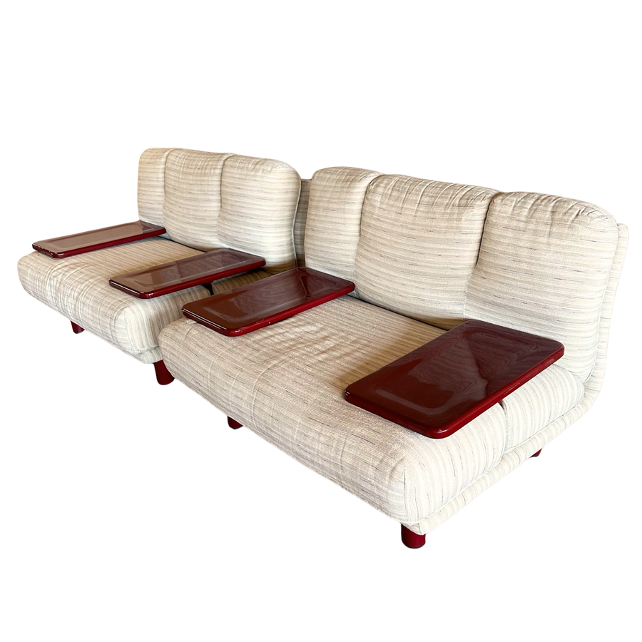 Pair of Magia Armchairs by Bacci and Mazzoni for Giovannetti, 1980s