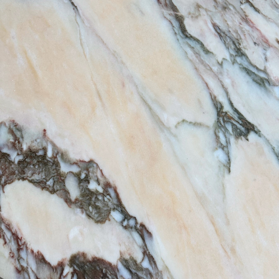 Pink Arabescato Spanish Marble Coffee Table