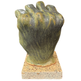 Patinated Bronze Hand Sculpture