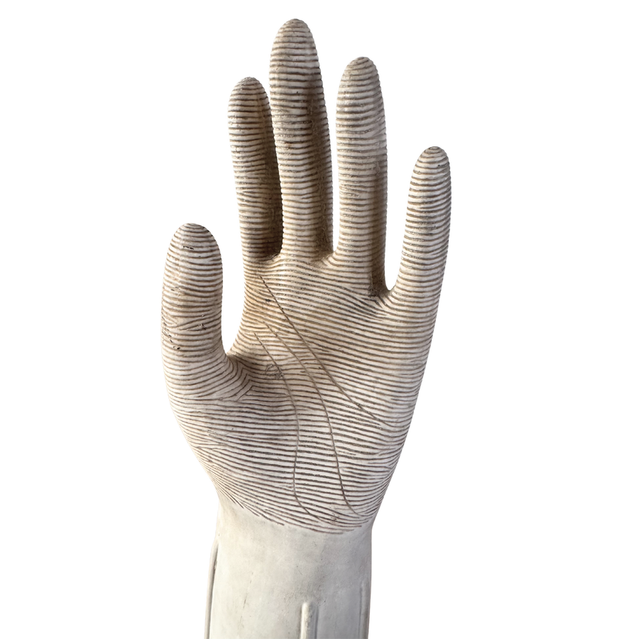 Porcelain Glove Mold Form