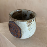 Ceramic Vessel with Spiral Medallion