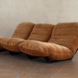 Marsala Space Age Sofa by Michel Ducaroy for Ligne Roset, 1970's