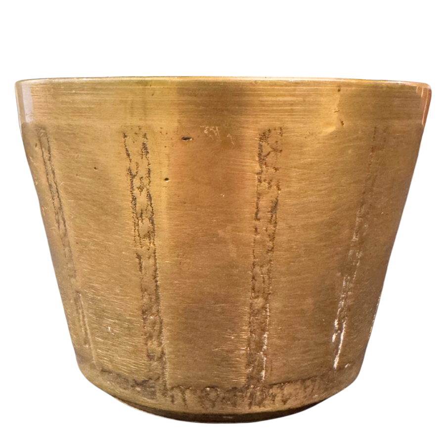 Etched Brass Cup