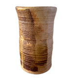 Textured Studio Ceramic Cylinder Vase