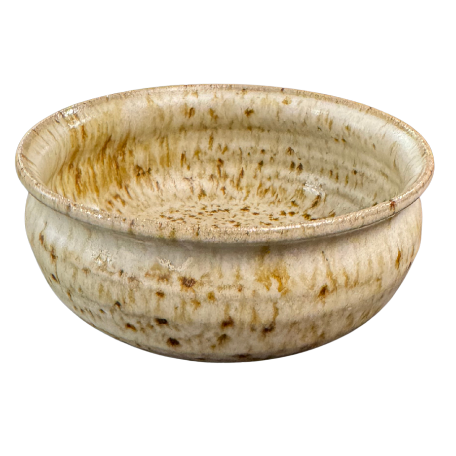 Speckled Oatmeal Studio Ceramic Bowl