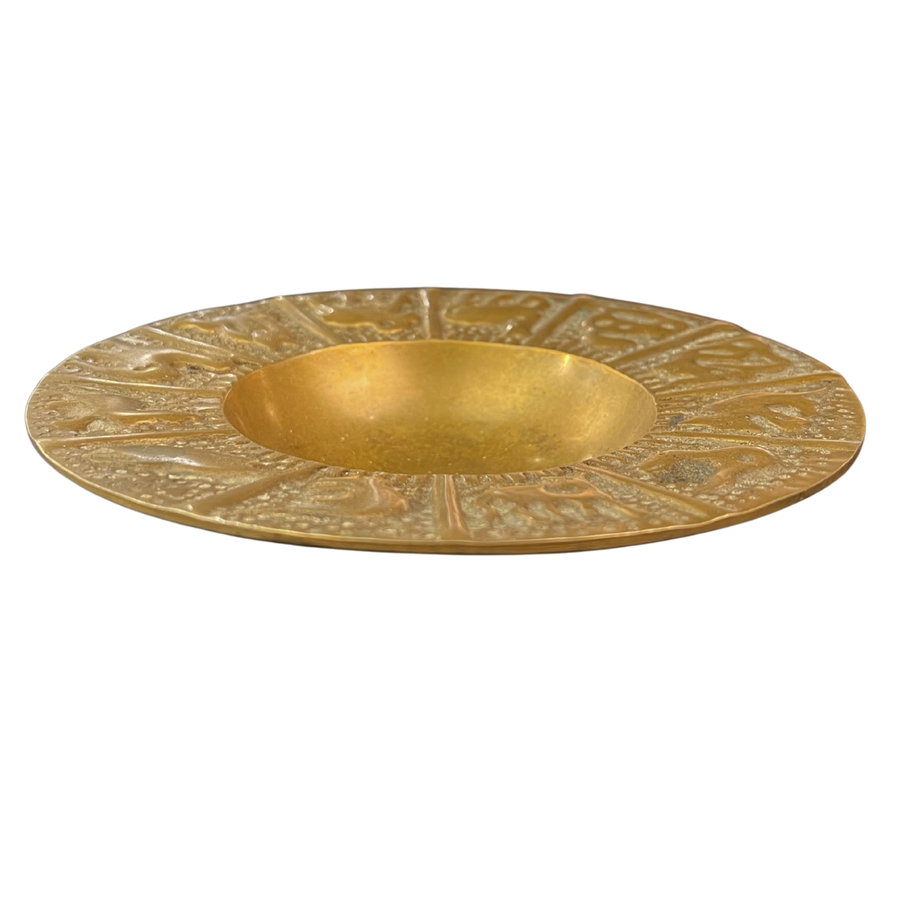 Vintage Brass Animal Catchall