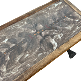 French Brutalist Duck Foot Coffee Table, 1960s