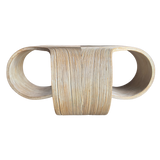 Italian Scrolled Pencil Bamboo Coffee Table, 1970s