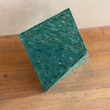 Maitland-Smith Green Tessellated Side Table