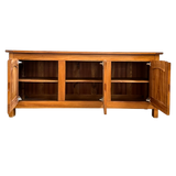 Arched Panel Solid Elm Sideboard by Maison Regain