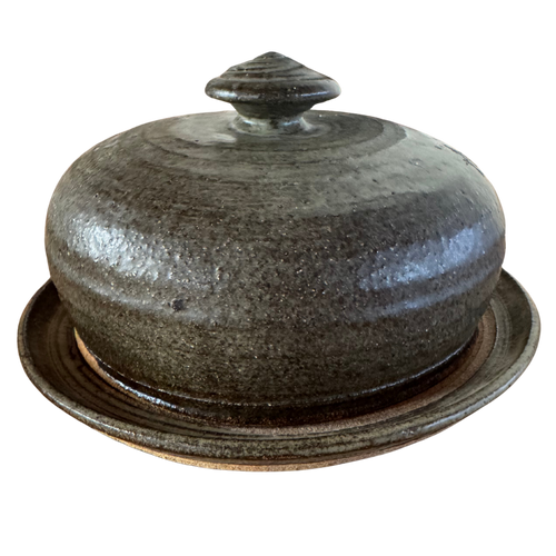 Studio Ceramic Cheese Dish with Cover