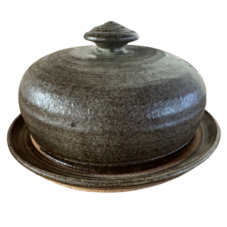 Studio Ceramic Cheese Dish with Cover