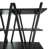 Ebony 'Nuvola Rossa' Bookcase by Vico Magistretti for Cassina