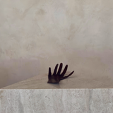 Copper Open Palm Sculpture