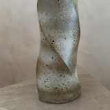 Sculptural Twisted Studio Pottery Vase