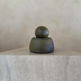 MH STUDIO - Speckled Olive Stash Jars: Small