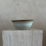 Hand-Painted Studio Pottery Bowl with Brushwork Design