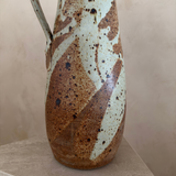Rust Speckled Studio Pottery Pitcher