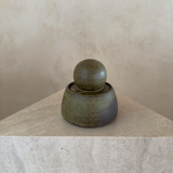 MH STUDIO - Speckled Olive Stash Jars: Small