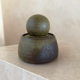 MH STUDIO - Speckled Olive Stash Jars: Small