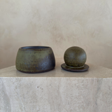MH STUDIO - Speckled Olive Stash Jars: Small