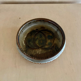 Axella Textured Earthtone Pottery Serving Bowl