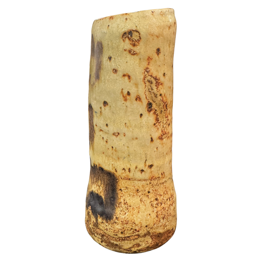 Ash Glazed Cylinder Vase