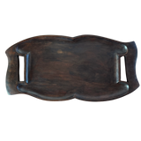 Hand Carved Mahogany Tray