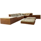 8 Piece 'Player' Sofa by Hans Hopfer for Roche Bobois, 1970s