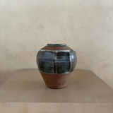 Faceted Studio Pottery Vessel
