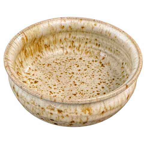 Speckled Oatmeal Studio Ceramic Bowl
