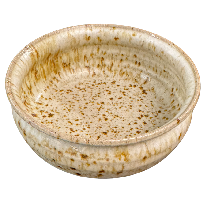 Speckled Oatmeal Studio Ceramic Bowl