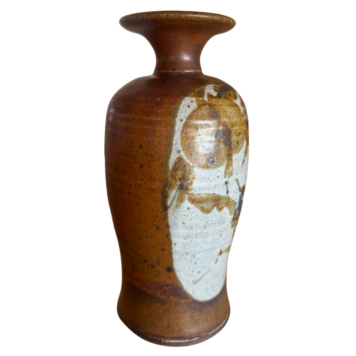 Ochre Drip Vase