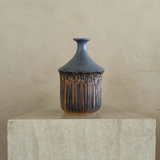 Etched Studio Pottery Vase, 1977