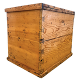 Vintage Handmade Pine Storage Box