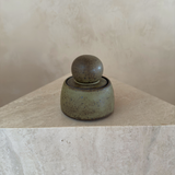 MH STUDIO - Speckled Olive Stash Jars: Mini