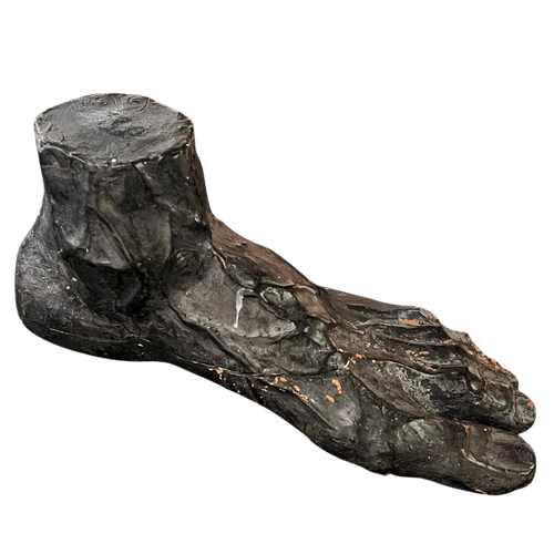 Bronze Human Foot Sculpture