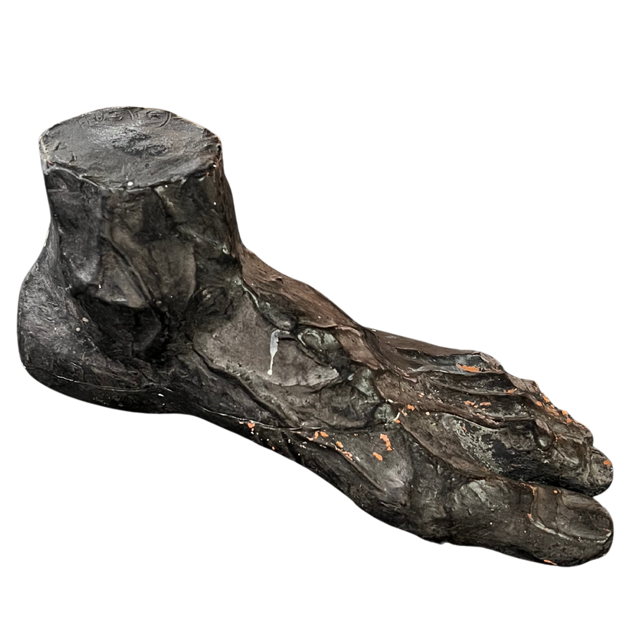 Bronze Human Foot Sculpture