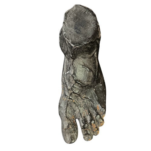 Bronze Human Foot Sculpture