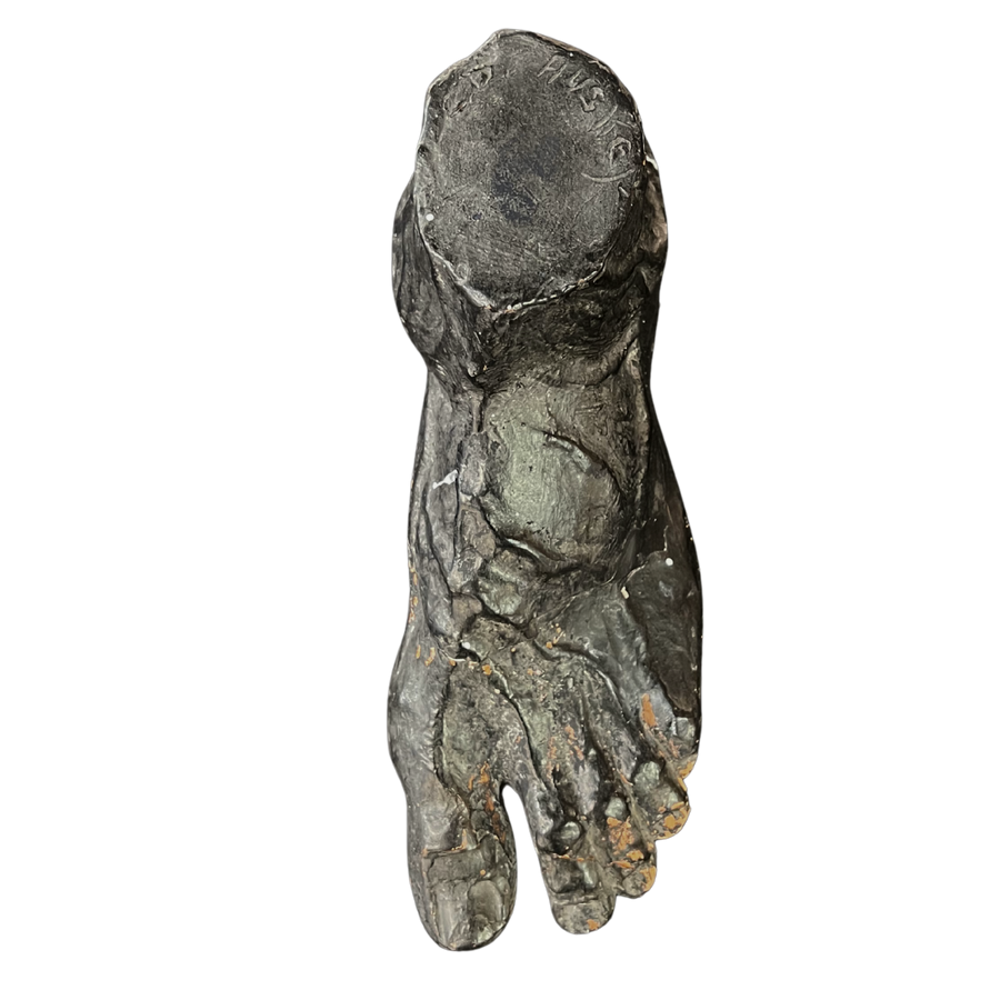 Bronze Human Foot Sculpture