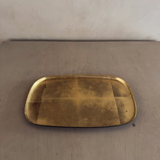 Vintage Gilt Resin Vanity Tray