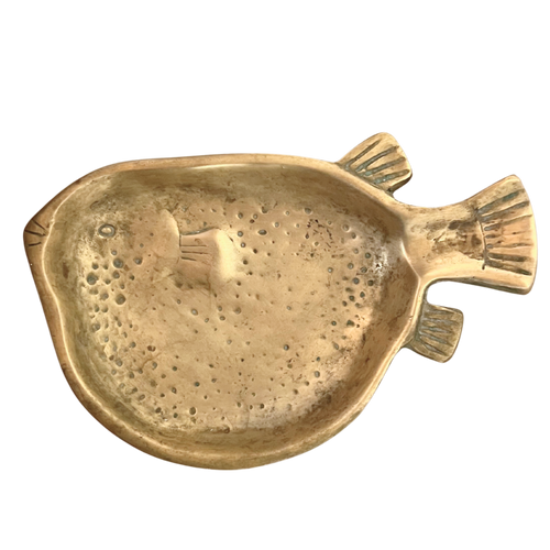 Brass Fish Dish